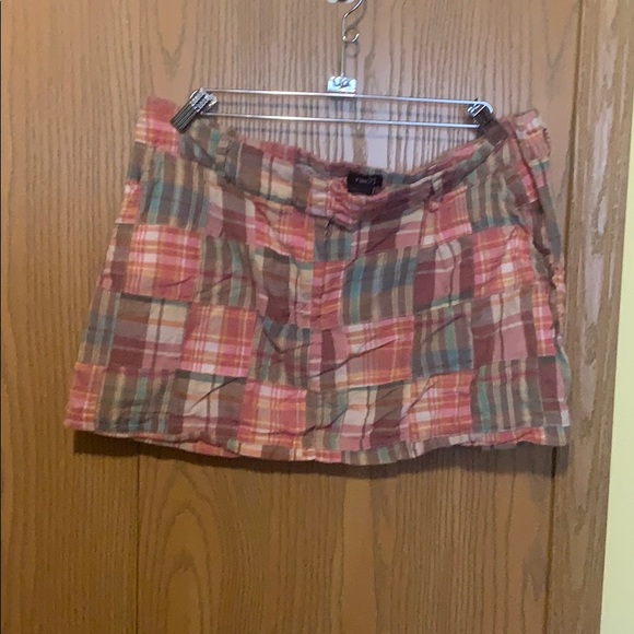 Checker colorful patches Mini skirt - Picture 1 of 4